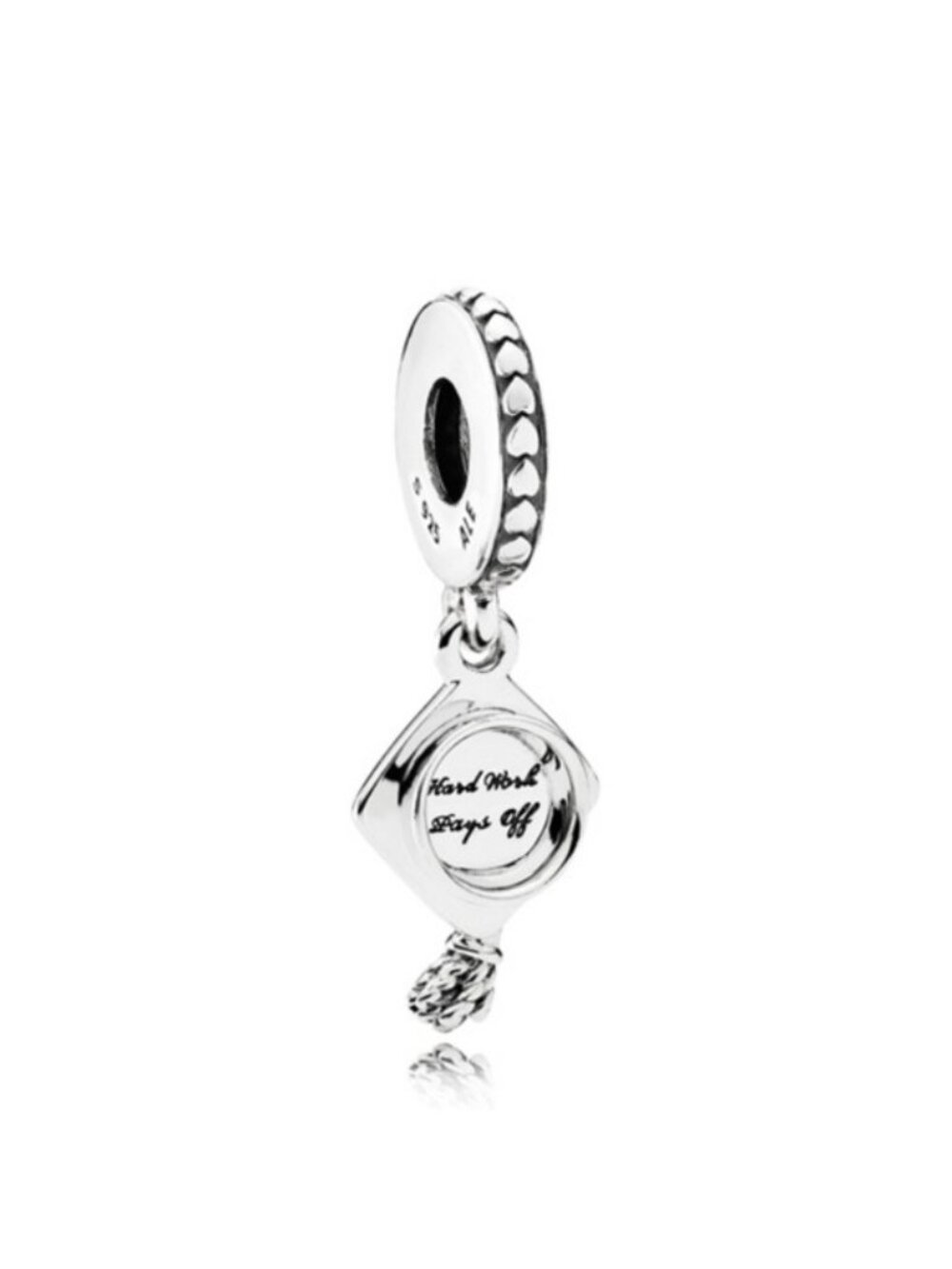 Pandora Sterling Silver Graduation Hat Dangle Charm - 791892
